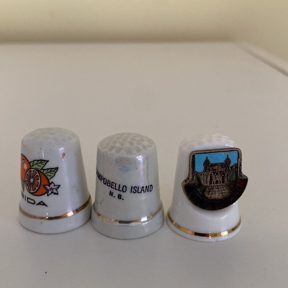 Set of 15 Thimbles US Locations - Picture 4 of 5
